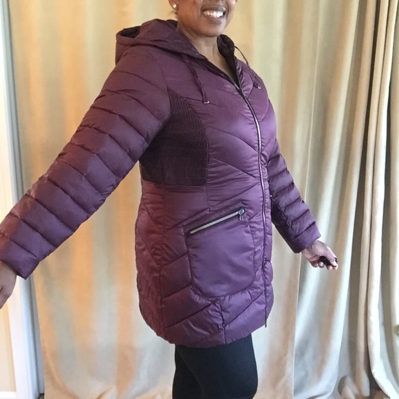 NWT Lane Bryant Eco-Plume Packable Puffer Jacket 10/12W - Picture 4 of 16